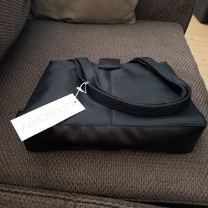 Small black shoulder bag